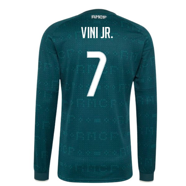 2026-2027 Real Madrid Long Sleeve Away Shirt (Vini Jr. 7)