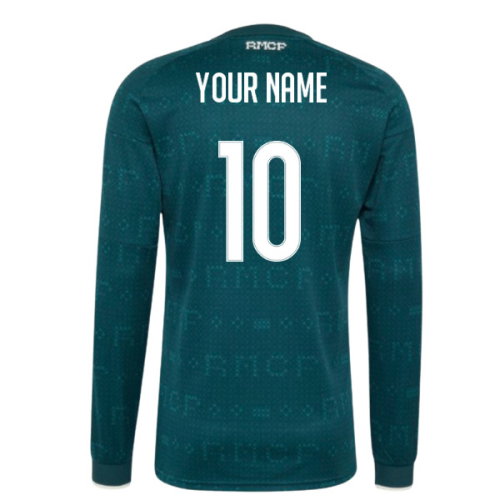 2026-2027 Real Madrid Long Sleeve Away Shirt (Your Name)