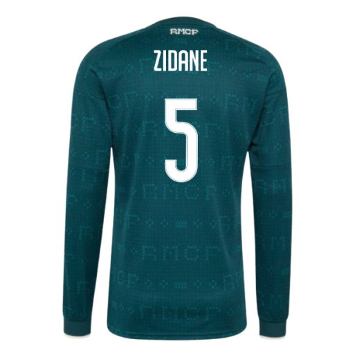 2026-2027 Real Madrid Long Sleeve Away Shirt (Zidane 5)