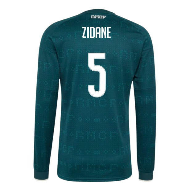 2026-2027 Real Madrid Long Sleeve Away Shirt (Zidane 5)