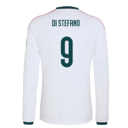 2026-2027 Real Madrid Long Sleeve Home Shirt (Di Stefano 9)