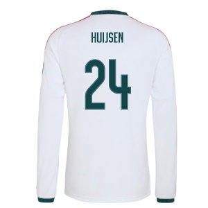 2026-2027 Real Madrid Long Sleeve Home Shirt (Huijsen 24)