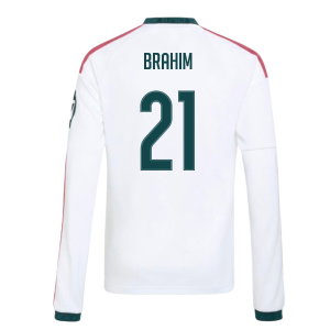 2026-2027 Real Madrid Long Sleeve Home Shirt (Kids) (Brahim 21)