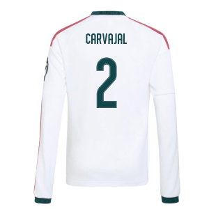 2026-2027 Real Madrid Long Sleeve Home Shirt (Kids) (Carvajal 2)