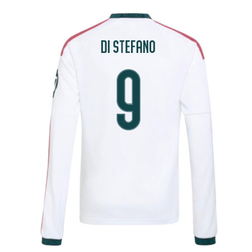 2026-2027 Real Madrid Long Sleeve Home Shirt (Kids) (Di Stefano 9)
