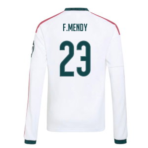 2026-2027 Real Madrid Long Sleeve Home Shirt (Kids) (F.Mendy 23)