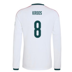 2026-2027 Real Madrid Long Sleeve Home Shirt (Kroos 8)