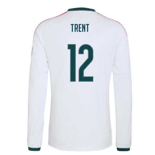 2026-2027 Real Madrid Long Sleeve Home Shirt (Trent 12)