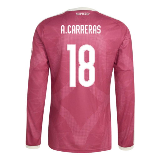 2026-2027 Real Madrid Long Sleeve Third Shirt (A.Carreras 18)