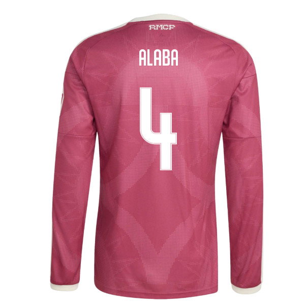 2026-2027 Real Madrid Long Sleeve Third Shirt (Alaba 4)