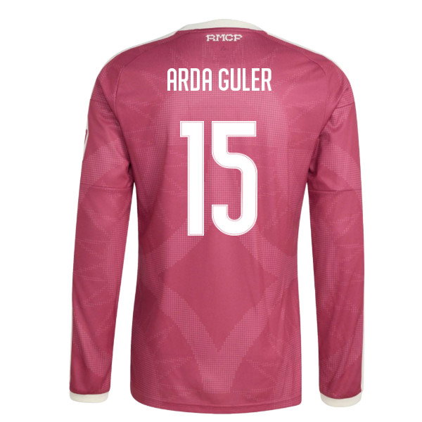 2026-2027 Real Madrid Long Sleeve Third Shirt (Arda Guler 15)