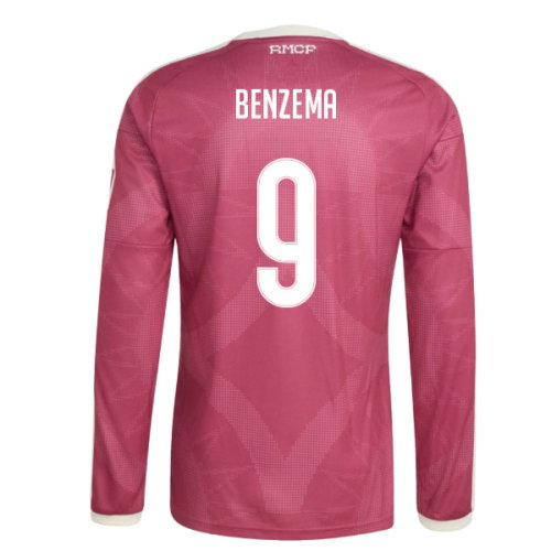 2026-2027 Real Madrid Long Sleeve Third Shirt (Benzema 9)
