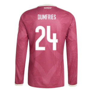 2026-2027 Real Madrid Long Sleeve Third Shirt (Dumfries 24)