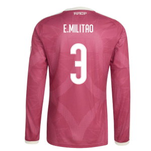 2026-2027 Real Madrid Long Sleeve Third Shirt (E.Militao 3)