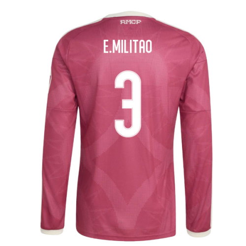2026-2027 Real Madrid Long Sleeve Third Shirt (E.Militao 3)