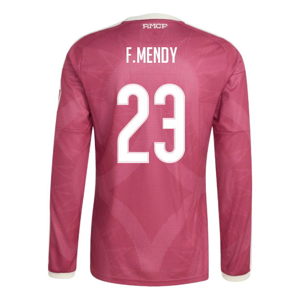 2026-2027 Real Madrid Long Sleeve Third Shirt (F.Mendy 23)