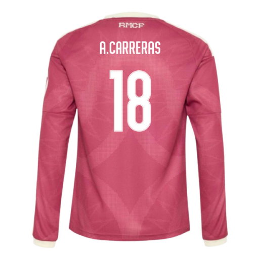 2026-2027 Real Madrid Long Sleeve Third Shirt (Kids) (A.Carreras 18)
