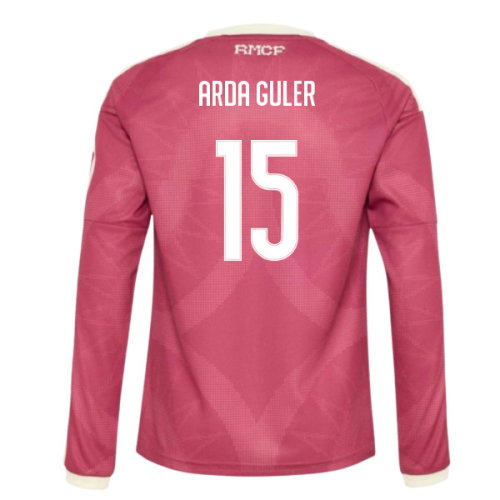 2026-2027 Real Madrid Long Sleeve Third Shirt (Kids) (Arda Guler 15)
