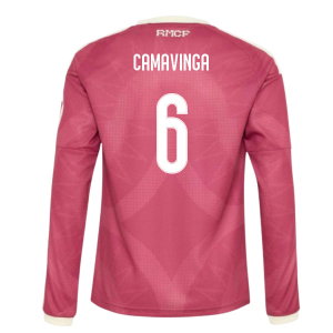 2026-2027 Real Madrid Long Sleeve Third Shirt (Kids) (Camavinga 6)