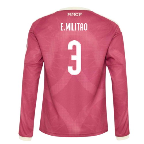 2026-2027 Real Madrid Long Sleeve Third Shirt (Kids) (E.Militao 3)