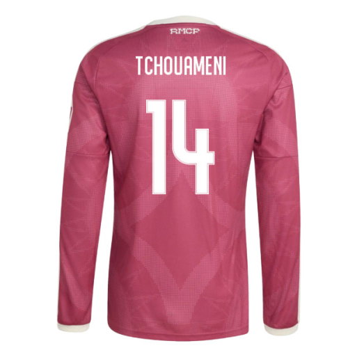 2026-2027 Real Madrid Long Sleeve Third Shirt (Tchouameni 14)