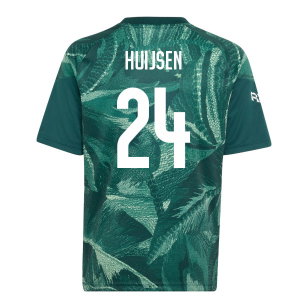2026-2027 Real Madrid Pre-Match Shirt (Aurora Ivy) - Kids (Huijsen 24)