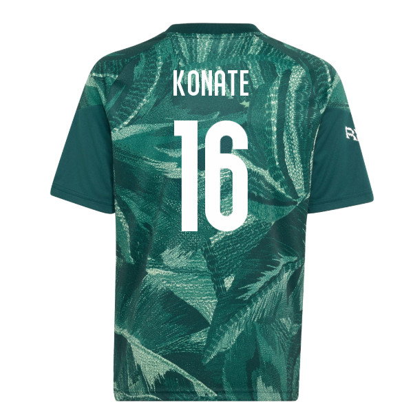 2026-2027 Real Madrid Pre-Match Shirt (Aurora Ivy) - Kids (Konate 16)