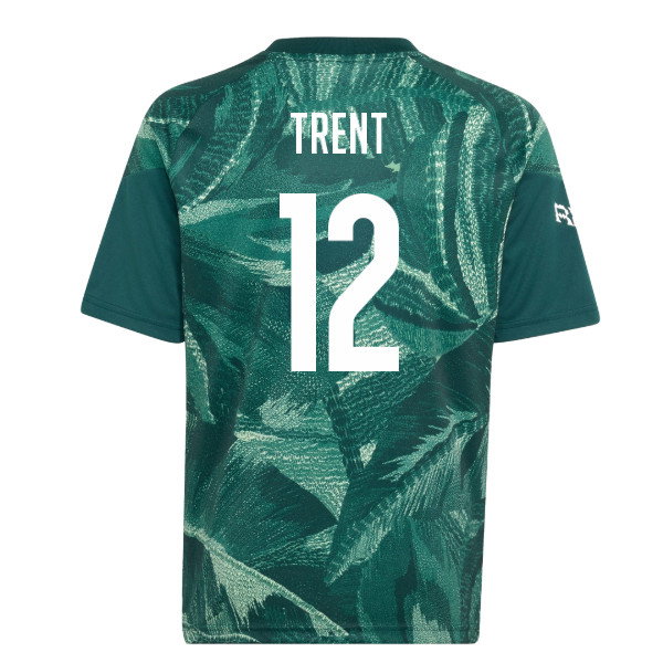 2026-2027 Real Madrid Pre-Match Shirt (Aurora Ivy) - Kids (Trent 12)
