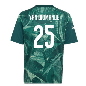 2026-2027 Real Madrid Pre-Match Shirt (Aurora Ivy) - Kids (Yan Diomande 25)