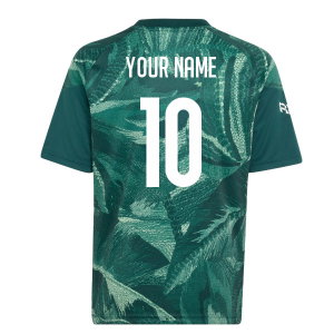 2026-2027 Real Madrid Pre-Match Shirt (Aurora Ivy) - Kids (Your Name)