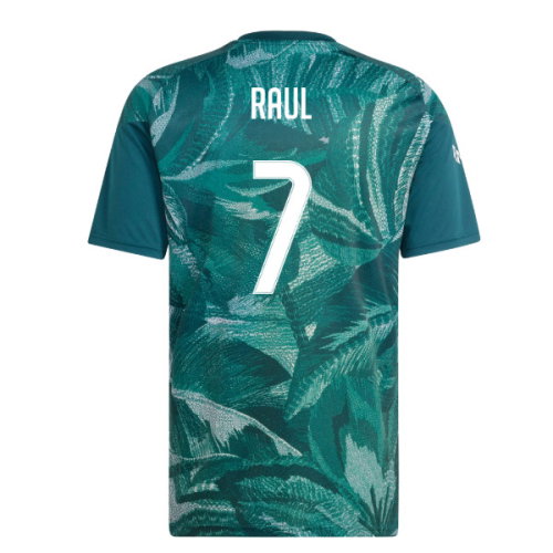 2026-2027 Real Madrid Pre-Match Shirt (Aurora Ivy) (Raul 7)