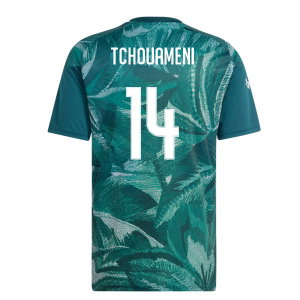 2026-2027 Real Madrid Pre-Match Shirt (Aurora Ivy) (Tchouameni 14)