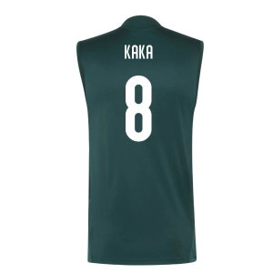 2026-2027 Real Madrid Sleeveless Training Jersey (Aurora Ivy) (Kaka 8)