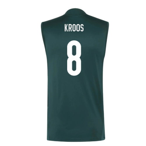 2026-2027 Real Madrid Sleeveless Training Jersey (Aurora Ivy) (Kroos 8)