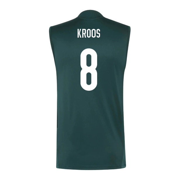 2026-2027 Real Madrid Sleeveless Training Jersey (Aurora Ivy) (Kroos 8)