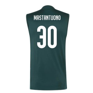 2026-2027 Real Madrid Sleeveless Training Jersey (Aurora Ivy) (Mastantuono 30)