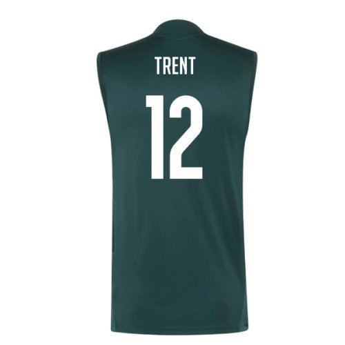 2026-2027 Real Madrid Sleeveless Training Jersey (Aurora Ivy) (Trent 12)