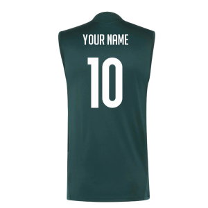 2026-2027 Real Madrid Sleeveless Training Jersey (Aurora Ivy)