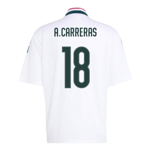 2026-2027 Real Madrid Stadium Jersey (White) (A.Carreras 18)