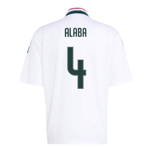 2026-2027 Real Madrid Stadium Jersey (White) (Alaba 4)
