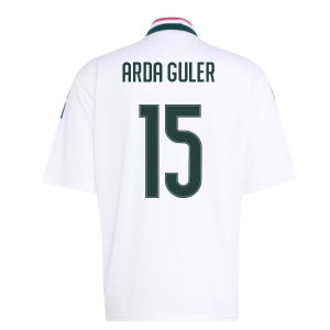 2026-2027 Real Madrid Stadium Jersey (White) (Arda Guler 15)