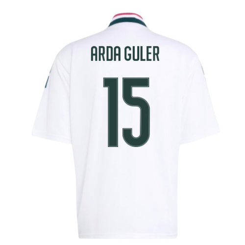 2026-2027 Real Madrid Stadium Jersey (White) (Arda Guler 15)