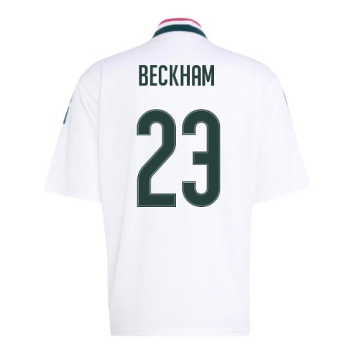2026-2027 Real Madrid Stadium Jersey (White) (Beckham 23)