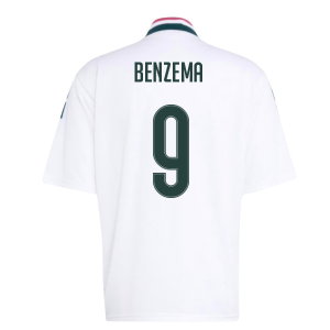 2026-2027 Real Madrid Stadium Jersey (White) (Benzema 9)
