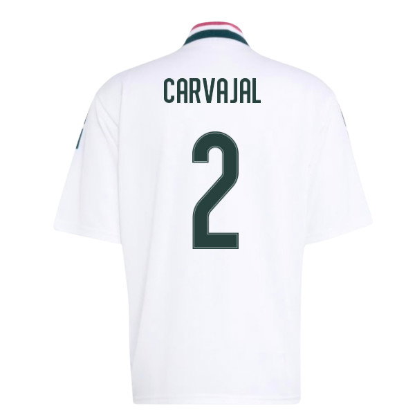 2026-2027 Real Madrid Stadium Jersey (White) (Carvajal 2)