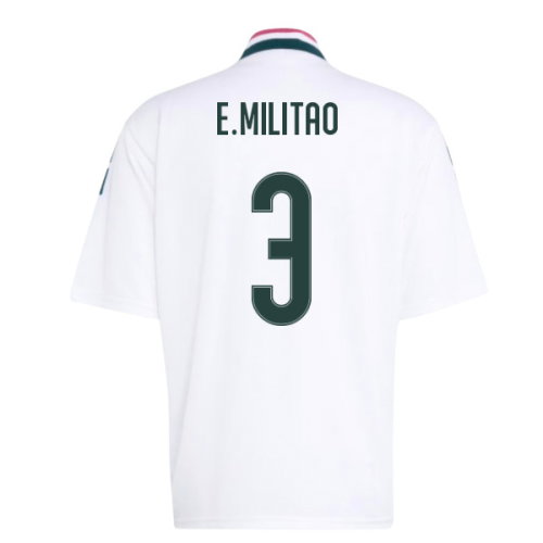 2026-2027 Real Madrid Stadium Jersey (White) (E.Militao 3)
