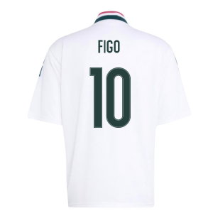 2026-2027 Real Madrid Stadium Jersey (White) (Figo 10)
