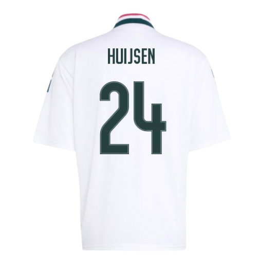 2026-2027 Real Madrid Stadium Jersey (White) (Huijsen 24)