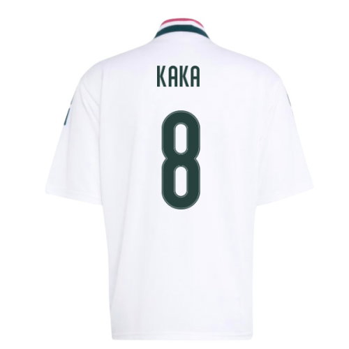 2026-2027 Real Madrid Stadium Jersey (White) (Kaka 8)
