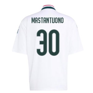2026-2027 Real Madrid Stadium Jersey (White) (Mastantuono 30)